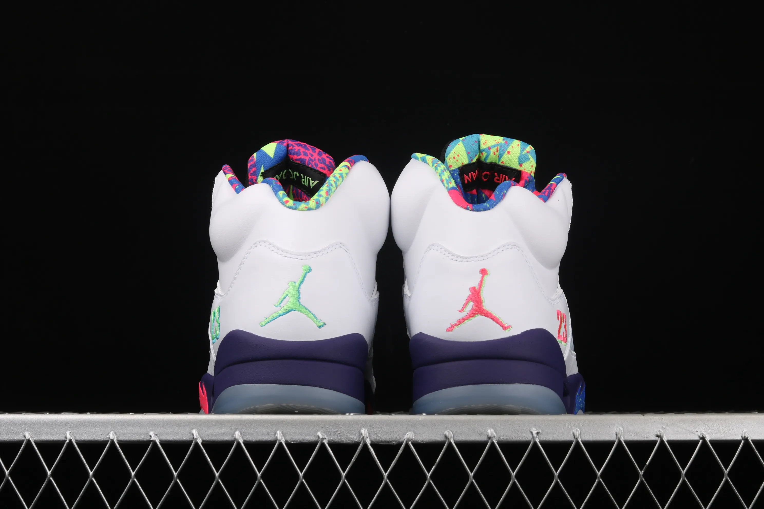 All categories Air Jordan Jordan series basketball shoes Air Jordan 5 Air Jordan 5 White Bel-Air AJ5 Joe 5 Fresh Prince 2020 version College Purple DB3335-100